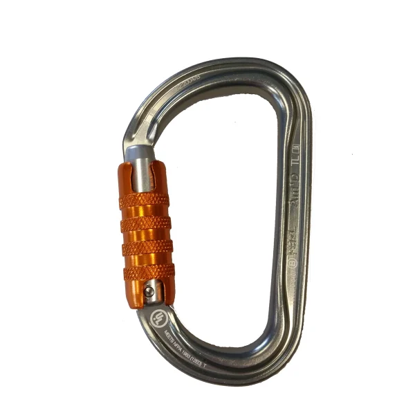 Petzl Am’D Triact-Lock – Gray 1