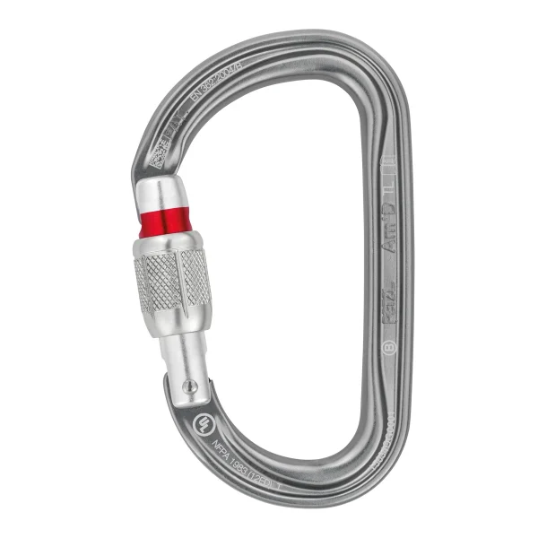 Petzl Am’D Screw-Lock – Gray 1