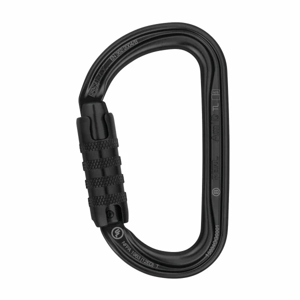 Petzl Am’D Triact-Lock – Black 1