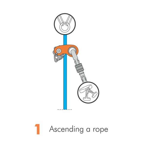 Climbing Technology RollNLock Ascender/Pulley 8