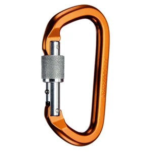 SMC Aluminum Locking D Carabiner 9